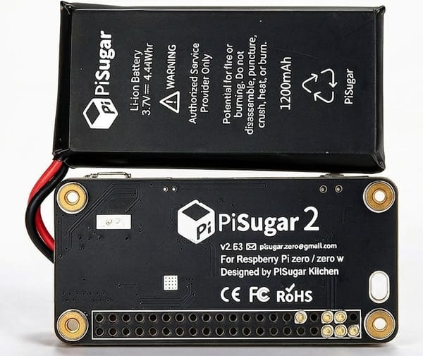 PiSugar 2; a Raspberry Pi UPS that has left me a little bitter